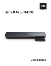 Harman JBL Bar 2.0 All-in-One Mode D'emploi