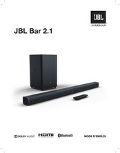 Harman JBL Bar 2.1 Mode D'emploi