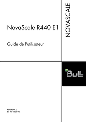 NovaScale R440 E1 Guide De L'utilisateur