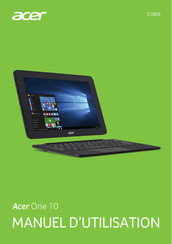 Acer One 10 Manuel D'utilisation