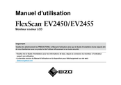 Eizo FlexScan EV2450 Manuel D'utilisation