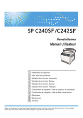 Ricoh SP C242SF Manuel Utilisateur
