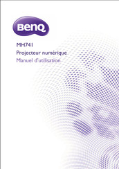 BenQ MH741 Manuel D'utilisation