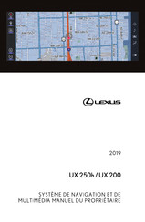 Lexus UX 250h 2019 Guide Rapide