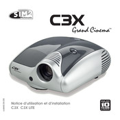 Sim2 Multimedia Grand Cinema C3X Notice D'utilisation Et D'installation