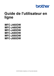 Brother MFC-J485DW Guide De L'utilisateur