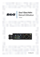 B&G Zeus 2 Glass Helm Manuel Utilisateur