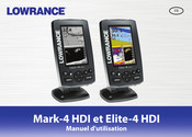 Lowrance Elite-4 HDI Manuel D'utilisation