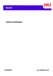 Oki B6250 Guide De L'utilisateur