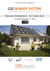 GSE IN-ROOF SYSTEM Manuel D'installation