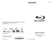 Sony BDP-S360 Mode D'emploi