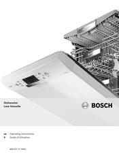 Bosch SHV9PT53UC Guide D'utilisation