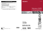 Sony Bravia KDS-Z60XBR5 Mode D'emploi