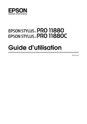 Epson Stylus PRO 11880C Guide D'utilisation