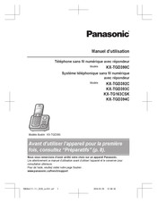 Panasonic KX-TGD390C Manuel D'utilisation