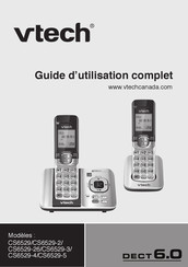 VTech CS6529-5 Guide D'utilisation