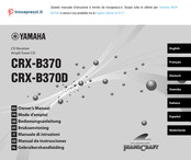 Yamaha CRX-B370 Mode D'emploi