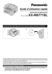 Panasonic KX-MB771BL Guide D'utilisation