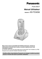 Panasonic KX-TCA256 Manuel Utilisateur
