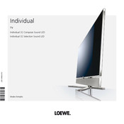 Loewe Individual 32 Compose Sound LED Mode D'emploi