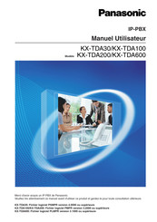 Panasonic KX-TDA600 Manuel Utilisateur