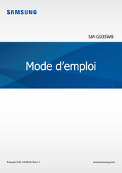 Samsung SM-G935W8 Mode D'emploi