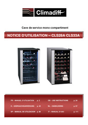 Climadiff CLS33A Notice D'utilisation