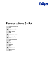 Dräger Panorama Nova EPDM Mode D'emploi