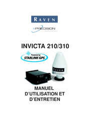 Raven INVICTA 310 Manuel D'utilisation