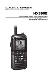 Standard Horizon HX890E Manuel D'utilisation