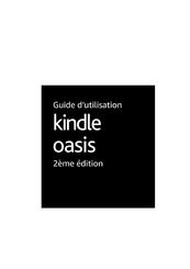 Kindle oasis Guide D'utilisation