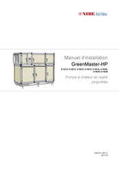 Nibe GreenMaster-HP 4-16/30 Manuel D'installation