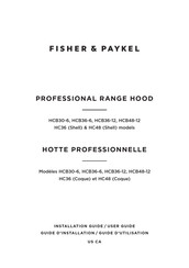 Fisher & Paykel HCB48-12 Guide D'utilisation