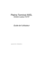 Axel AX3000 Serie Guide De L'utilisateur