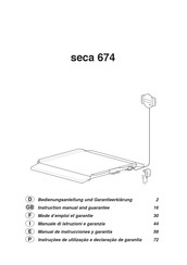 Seca 674 Mode D'emploi Et Garantie