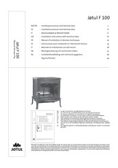 Jøtul F 100 Manuel D'installation Et Données Techniques