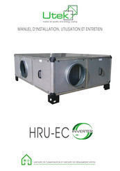UTEK HRU-EC 4 Manuel D'installation, D'utilisation Et Entretien