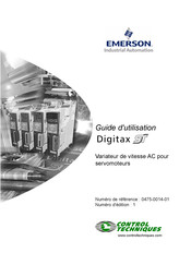 Emerson Digitax ST EZMotion Guide D'utilisation