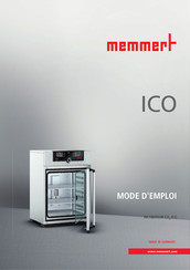 Memmert ICO240 Mode D'emploi