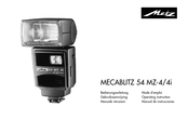 Metz MECABLITZ 54 MZ-4i Mode D'emploi