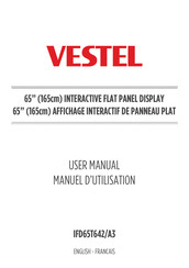 VESTEL IFD65T642/A3 Manuel D'utilisation