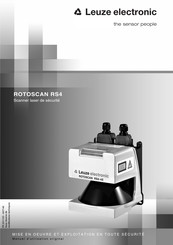 Leuze electronic ROTOSCAN RS4 Manuel D'utilisation