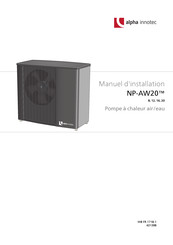 alpha innotec NP-AW20 12 Manuel D'installation