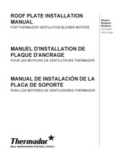 Thermador RFPLT1000P Manuel D'installation