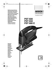 Bosch PST 680 E Instructions D'emploi