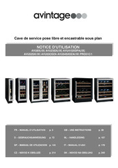 Avintage AVU52SX/IX Notice D'utilisation