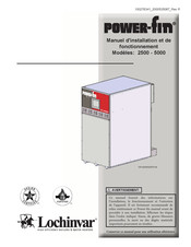 Lochinvar Power-Fin PBN3500 Manuel D'installation Et De Fonctionnement