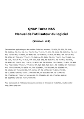 QNAP Systems TS-EC1680U-RP Manuel De L'utilisateur