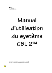 Texas Instruments CBL2 Manuel D'utilisation