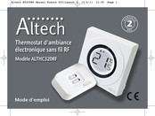 Altech ALTHC320RF Mode D'emploi